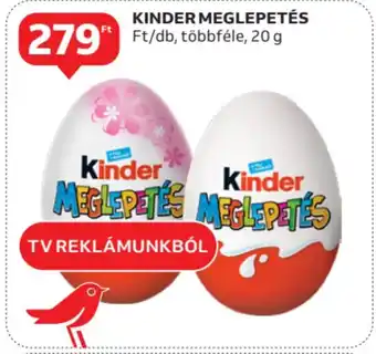 Auchan Kinder meglepetés ajánlat