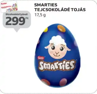 Auchan Smarties tejcsokoládé tojás ajánlat