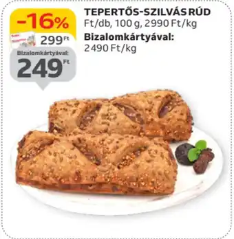 Auchan Tepertős-szilvás rúd ajánlat