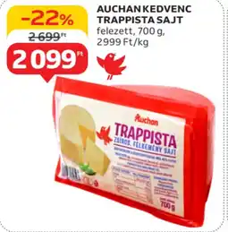 Auchan Auchan kedvenc trappista sajt ajánlat