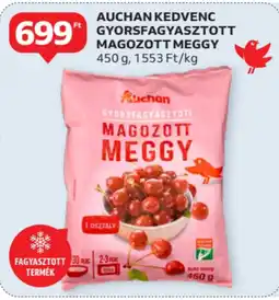 Auchan Auchan kedvenc gyorsfagyasztott magozott meggy ajánlat