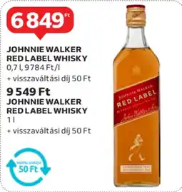 Auchan Johnnie walker red label whisky stb. ajánlat