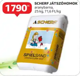 Auchan Scherf játszóhomok ajánlat