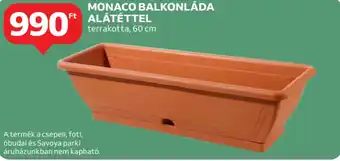 Auchan Monaco balkonláda alátéttel ajánlat