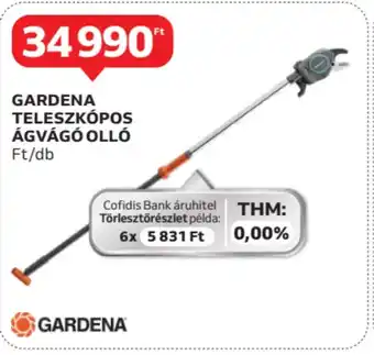 Auchan Gardena teleszkópos ágvágó olló ajánlat