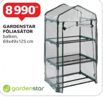 Auchan Gardenstar fóliasátor ajánlat