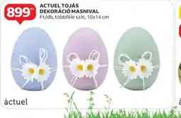 Auchan Actuel tojás dekoráci masnival ajánlat