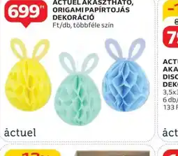 Auchan Aktuel Akaszthat, Origami Papírtjas Dekoráci ajánlat