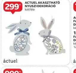 Auchan Aktuel Akaszthat Nyuszi Dekoráci ajánlat