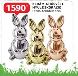 Auchan Kerámia Húsvéti Nyúl Dekoráci ajánlat