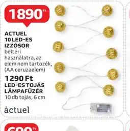 Auchan Actuel 10 LED-es Izzsor ajánlat