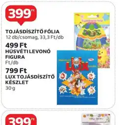 Auchan Tojásszőszítő flia, Húsvétilevon figura, Lux tojásszőszítő készlet ajánlat