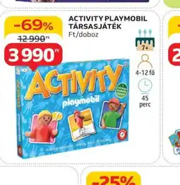 Auchan Activity Playmobil társasjáték ajánlat