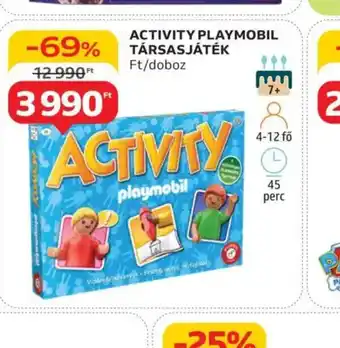 Auchan Activity Playmobil társasjáték ajánlat