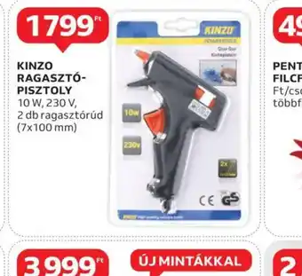 Auchan Kinzo Ragasztpisztoly ajánlat