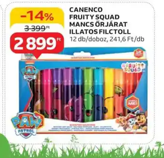 Auchan Canenco Fruity Squad Mancs Őrjárat Illatos Filctoll ajánlat