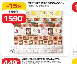 Auchan Méteres viaszos vászon ajánlat