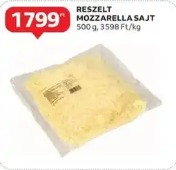 Auchan Reszelt mozzarella sajt ajánlat