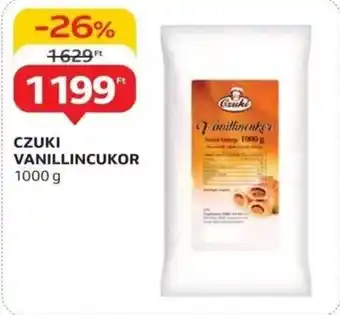 Auchan Czuki vanillincukor ajánlat