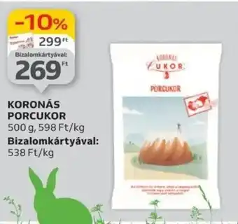 Auchan Koronás porcukor ajánlat