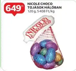 Auchan Nicole choco tojások hálóban ajánlat