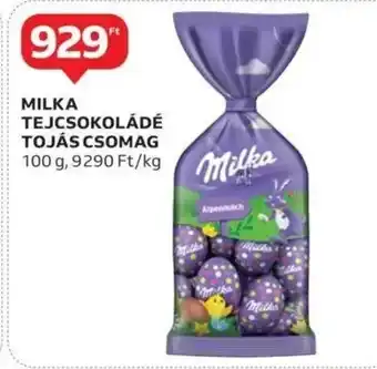 Auchan Milka tejcsokoládé tojás csomag ajánlat