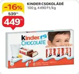 Auchan Kinder csokoládé ajánlat