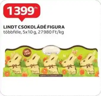 Auchan Lindt csokoládé figura ajánlat