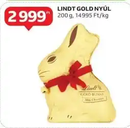 Auchan Lindt gold nyúl ajánlat