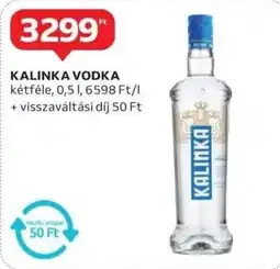 Auchan Kalinka vodka ajánlat