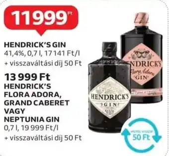 Auchan Hendrick's gin stb. ajánlat