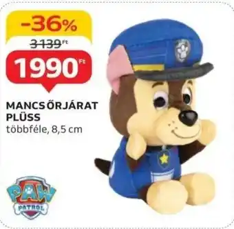 Auchan Mancs őrjárat plüss ajánlat