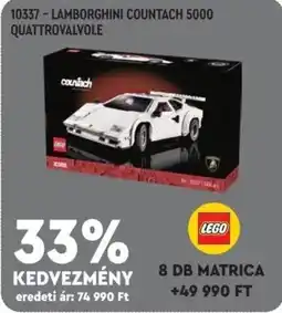 Auchan Lamborghini countach 5000 quattrovalvole ajánlat