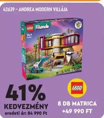 Auchan Andrea modern villája ajánlat