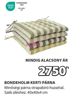 JYSK Bondeholm kerti párna ajánlat