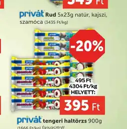 PRIVÁT Privat Rud 5x23g ajánlat