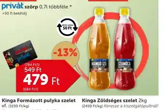 PRIVÁT Privat szirup 0,7l ajánlat