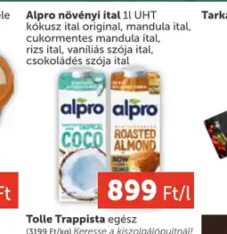 PRIVÁT Alpro növényi ital 1 l UHT ajánlat