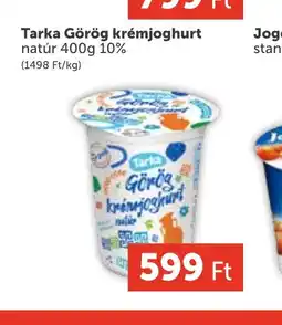 PRIVÁT Tarka Görög krémjogurt ajánlat