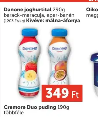 PRIVÁT Danone joghurtitál ajánlat