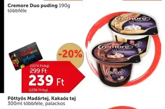 PRIVÁT Cremora Duo puding ajánlat