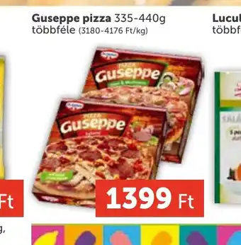 PRIVÁT Guseppe pizza ajánlat