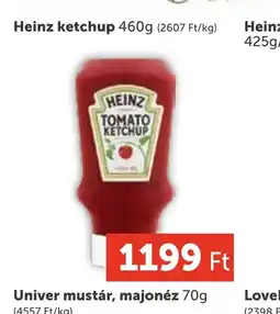 PRIVÁT Heinz ketchup ajánlat