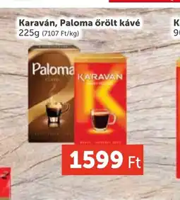 PRIVÁT Karaván, Paloma őrölt kávé ajánlat