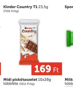 PRIVÁT Kinder Country T1 ajánlat