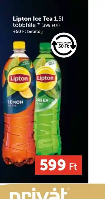 PRIVÁT Lipton Ice Tea 1.5l ajánlat