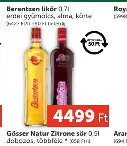 PRIVÁT Berentzen Likőr 0,7l ajánlat