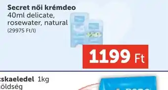 PRIVÁT Secret női krémdeo ajánlat