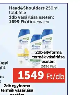 PRIVÁT Head & Shoulders 250ml ajánlat