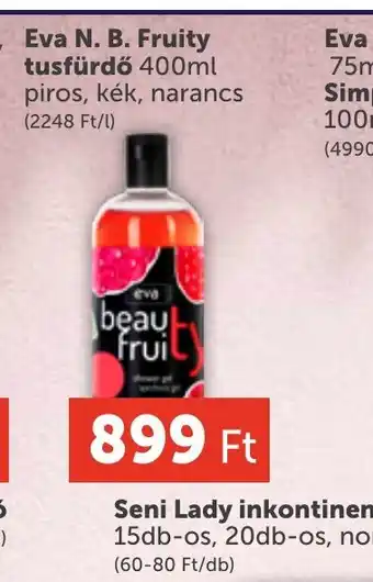 PRIVÁT Éva N.B. Fruity tusfürdő ajánlat